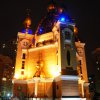 Киев. Храм Рождества Христова на Оболони (ночью)