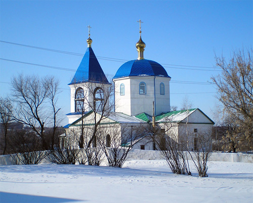 ХРАМ ВОЗНЕСЕНИЯ ГОСПОДНЯ г. Горловка, п. Байрак