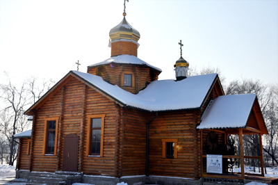 ХРАМ СВЯТИТЕЛЯ НИКОЛАЯ ЧУДОТВОРЦА  Броварской р-н, с. Русанов