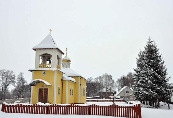 ХРАМ СВЯТИТЕЛЯ НИКОЛАЯ ЧУДОТВОРЦА Вышгородский р-н, с. Ясногородка