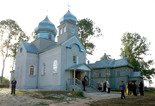 ХРАМ ПОКРОВА ПРЕСВЯТОЙ БОГОРОДИЦЫ Збаражский р-н., с. Мусорцы, тернопольская епархия, храмы в Тернополе, храмы Тернопольской епархии