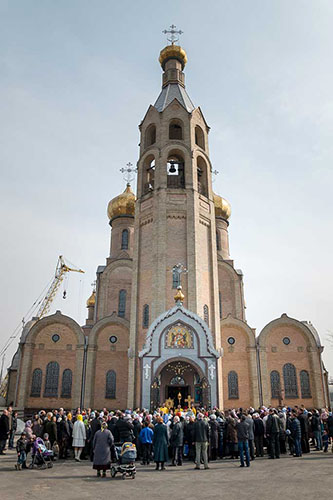 ХРАМ ДЕРЖАВНОЙ ИКОНЫ БОЖИЕЙ МАТЕРИ Г. КУРАХОВО