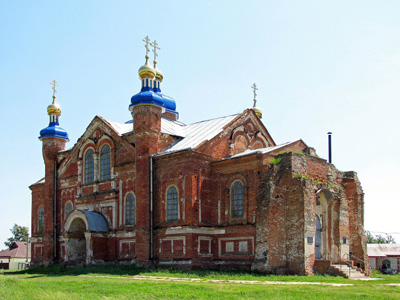 церковь с. Борщевая, храм Тихона Задонского, 