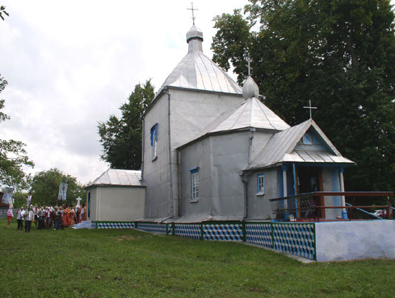 ХРАМ ПОКРОВА ПРЕСВЯТОЙ БОГОРОДИЦЫ Каменец-Подольский р-н, с. Выхватновцы.