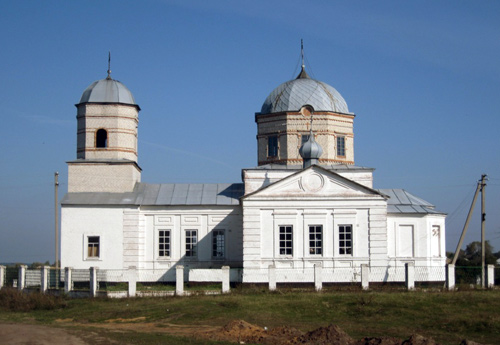 храм в Шалыгино, Глинская пустынь, Ильинская церковь в Шалыгино