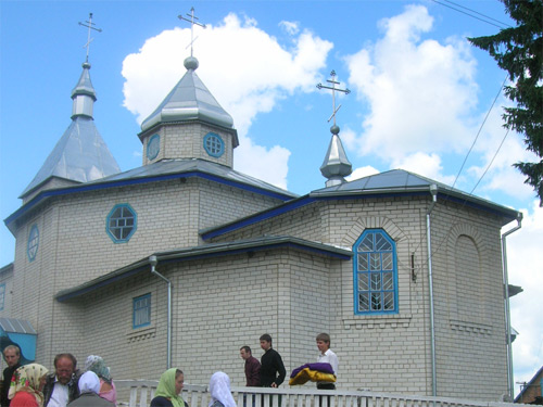 КРЕСТОВОЗДВИЖЕНСКИЙ ХРАМ Чудновский р-н., с. Галиевка