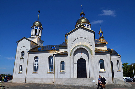 ХРАМ УСПЕНИЯ ПРЕСВЯТОЙ БОГОРОДИЦЫ  С. КАПИТАНОВКА