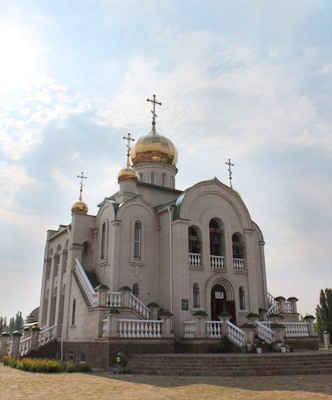 ХРАМ УСПЕНИЯ ПРЕСВЯТОЙ БОГОРОДИЦЫ Г. РУБЕЖНОЕ